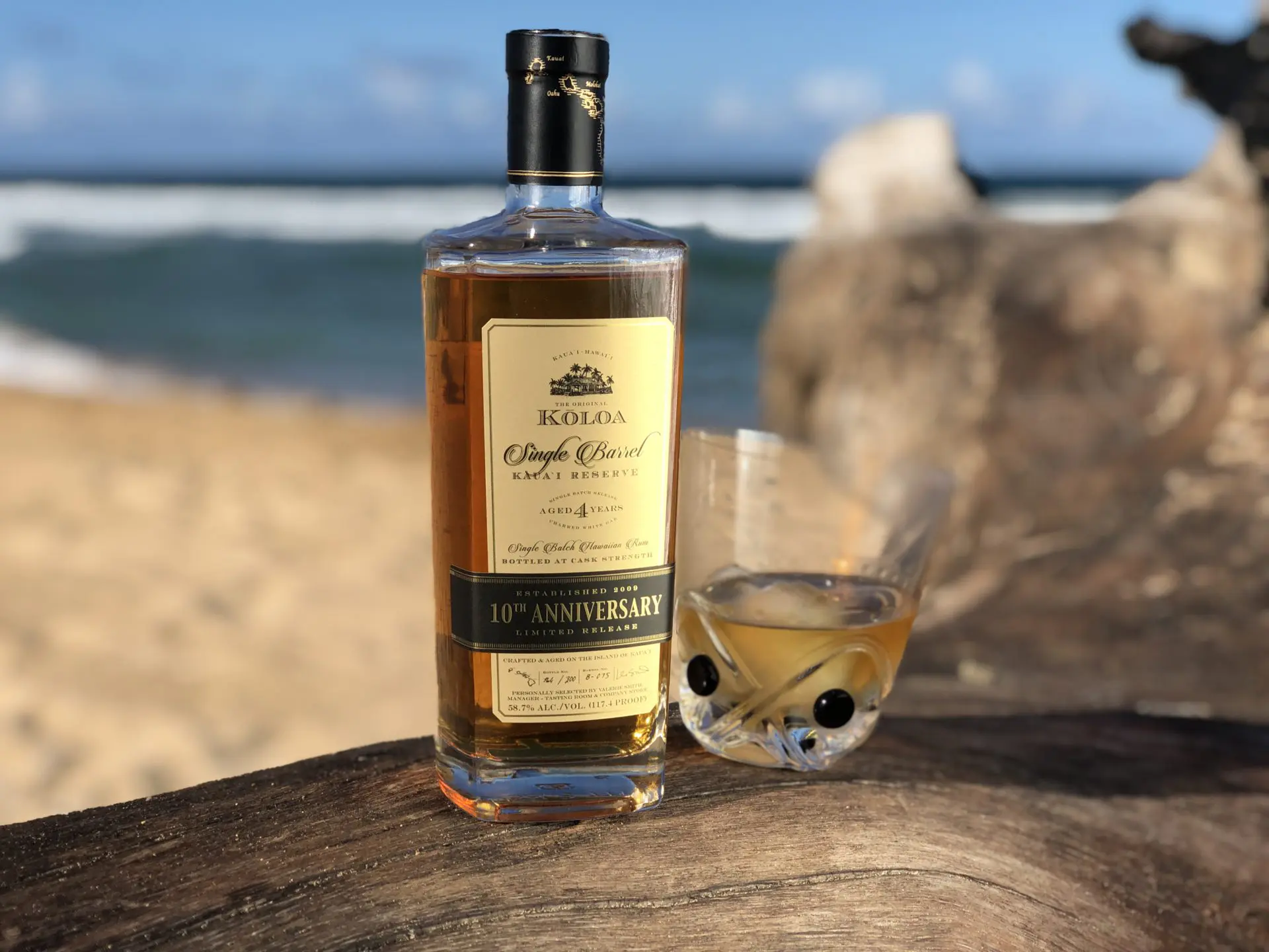 The rum has a very smooth taste with a hint of sweetness from the pure sugarcane.
