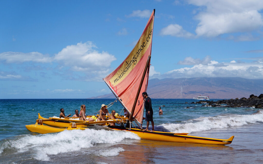 Maui Sailing Canoe: Sail, Snorkel, Paddle Tour