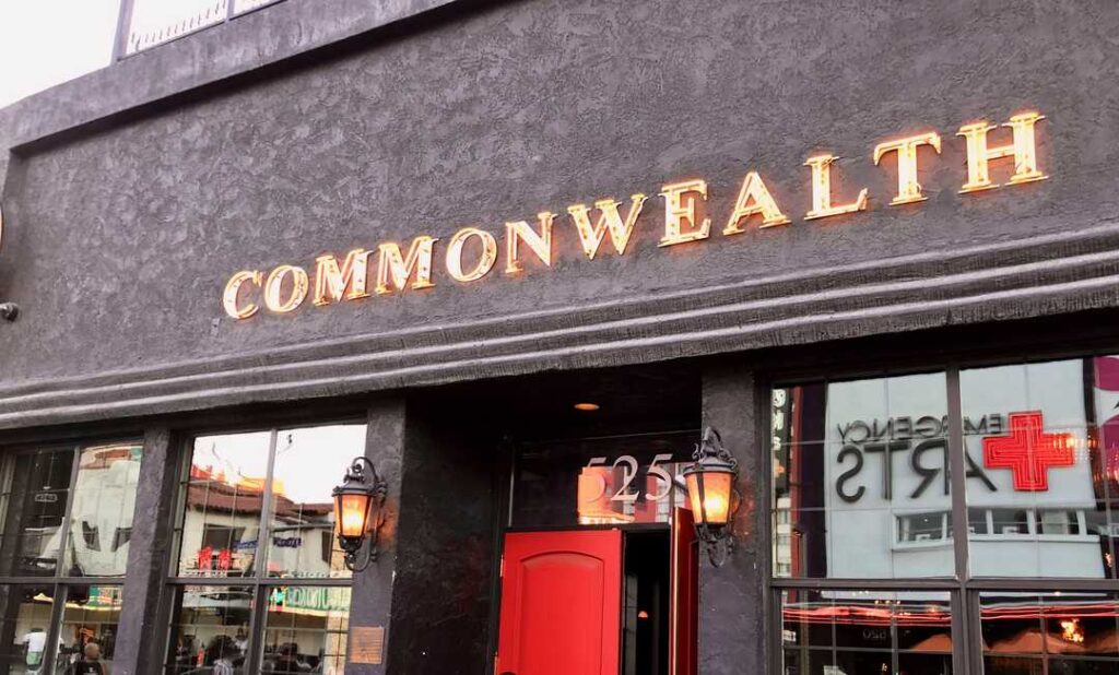 The Commonwealth is the front for a speakeasy