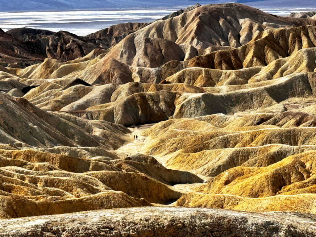 Badlands in Death Valley