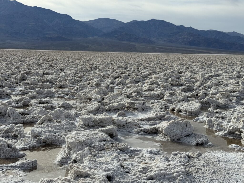 Salty remnants of an ancient sea